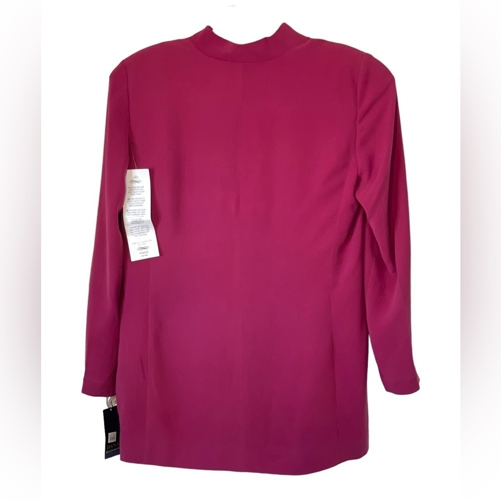 NWT - Dana Buchman Silk button up Blouse. Size 14 New old stock - Picture 4 of 9